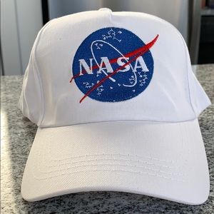 New! embroidered, adjustable NASA baseball hat.